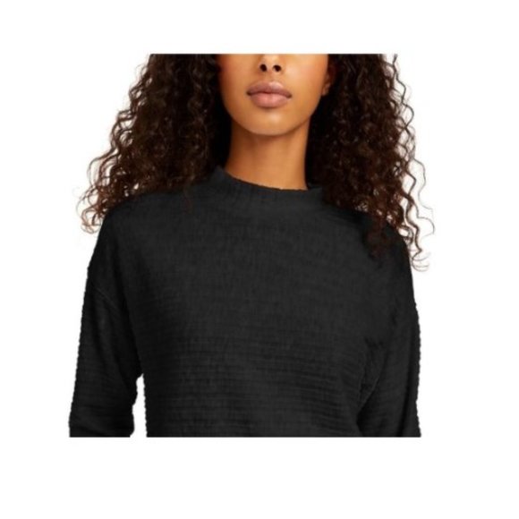 NWT Hippie Rose Cozy Mock-Neck Top - Picture 2 of 2